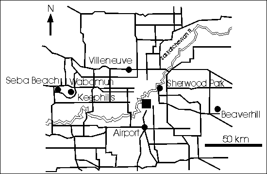 Edmonton, kohteita