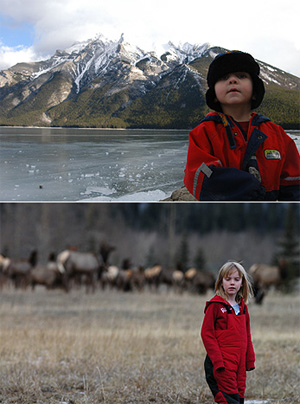 Lapset Banffissa, 30.1.-05