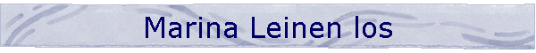 Marina Leinen los