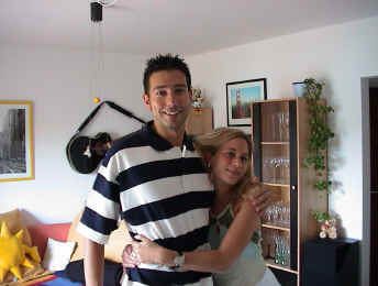Alex und Suse an Alex Geburtstag