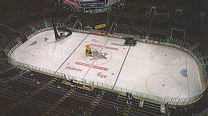 San Jose Arena - Ice Surface Completed