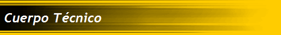 Cuerpo T�cnico
