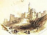 David Roberts in Holyland