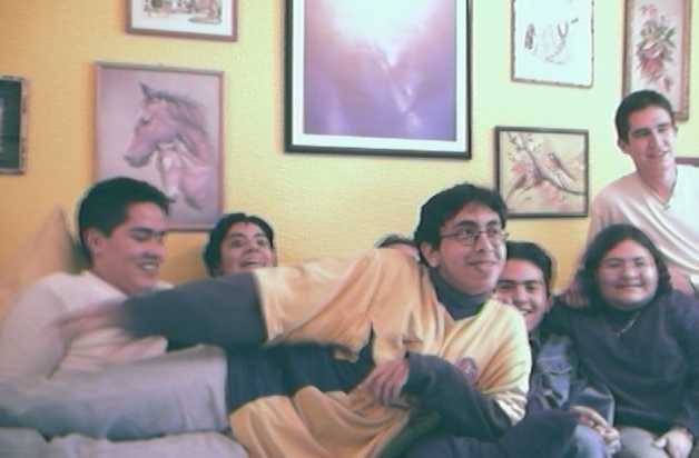 Andrés luciéndose