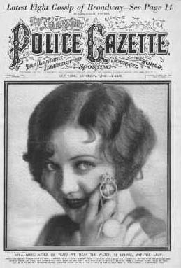 police gazette~ebay image
