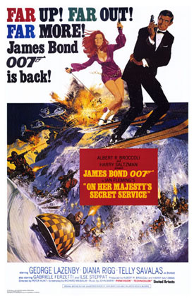 "On Her Majesty's Secret Service" Theatrical Release Poster