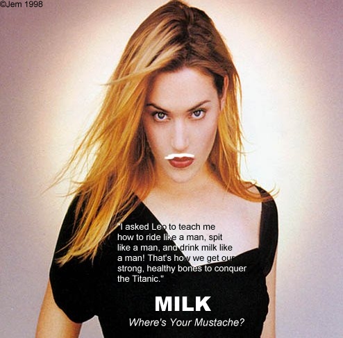 Kate Winslet Milk ad?