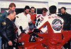 Novella 2000 (March 19, 1999) - Keanu at Freddie Spencer's High Performance Riding School in Las Vegas.