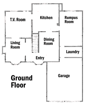 Simpsons House Floor Plan
