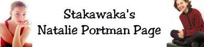 Stakawaka's Natalie Portman Page