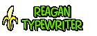 Ronald Reagan typewriter