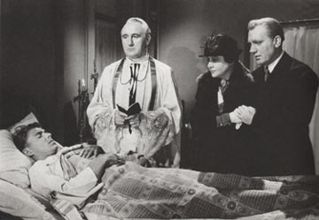Ronald Reagan, Donald Crisp, Ruth Robinson, and Pat O'Brien