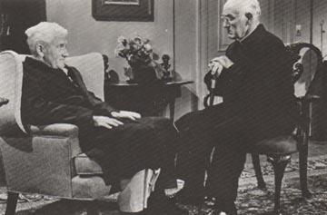 Spencer Tracy and Donald Crisp
