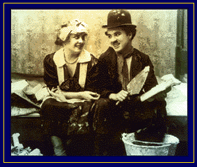 Chaplin and Edna at Work