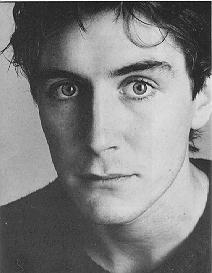 Download black and white image of Paul McGann.