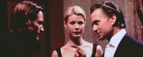 Viggo Mortenson, Gwyneth Paltrow and Michael Douglas in A Perfect Murder