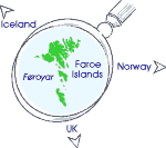 Map Location of the Faroe Islands