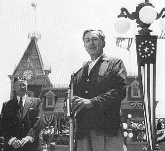 Walt at Opening