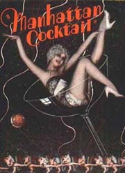 Manhattan Cocktail Herald image from ebay