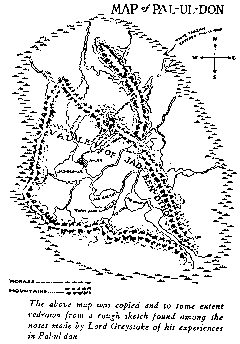 Pal-ul-don, Burroughs' Map