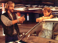 James Cameron y Linda Hamilton