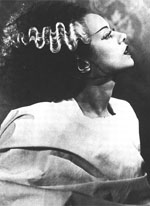 Elsa Lanchester en La Novia de Frankenstein