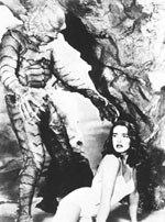 La mujer y el monstruo