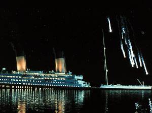 Titanic lan�a foguetes