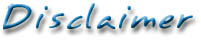 Disclaimer