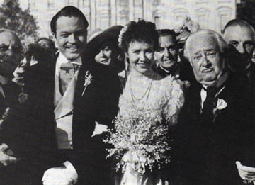Orson Welles and Ruth Warrick Citizen Kane picture