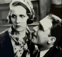 Pat O'Brien and Mary Brian in The Front Page