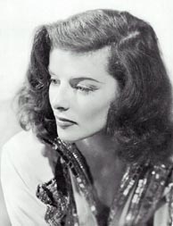 Katharine Hepburn, old movie actress