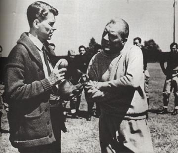 Ronald Reagan and Pat O'Brien
