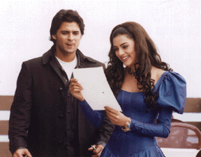 Sushmita Sen and Mukul Dev