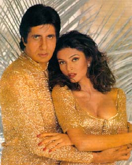 Susmita Sen with Amitabh
