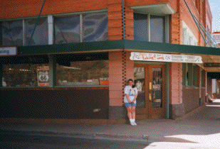 Standin' on a corner in Winslow, Arizona
