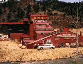 Working Goldmine in the Colorado Rockies