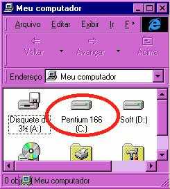 Acessando o Drive C