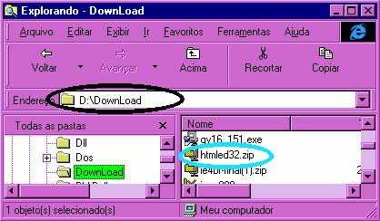 Encontrando o arquivo
