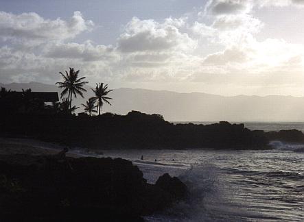 An ocean view
