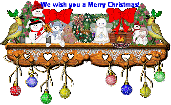 Christmas Shelf