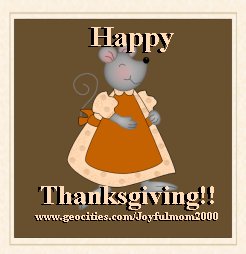 Thanksgiving Mouse