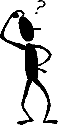 clipart of man scratching his head