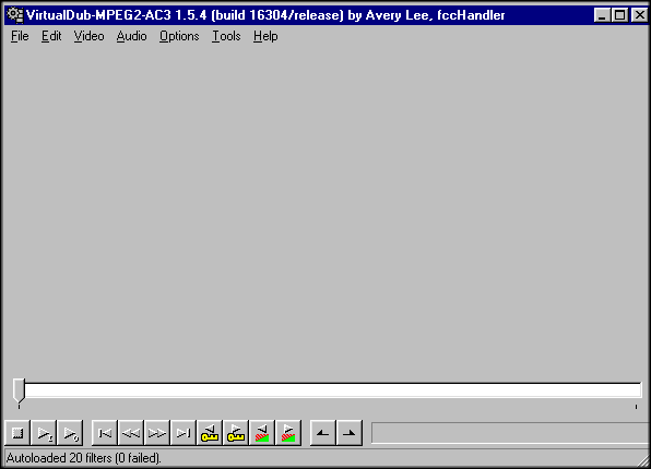 vdub opening screen screen