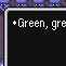 Green green...