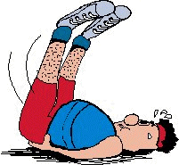 Man exercising