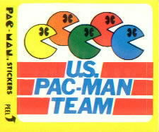 U.S. Pac-Man Team [2nd Pac is orange]