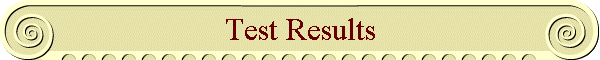 Test Results