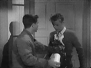 Wally and Eddie in the ice cream scene