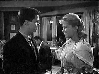 Wally Cleaver and Julie Foster on a dinner date